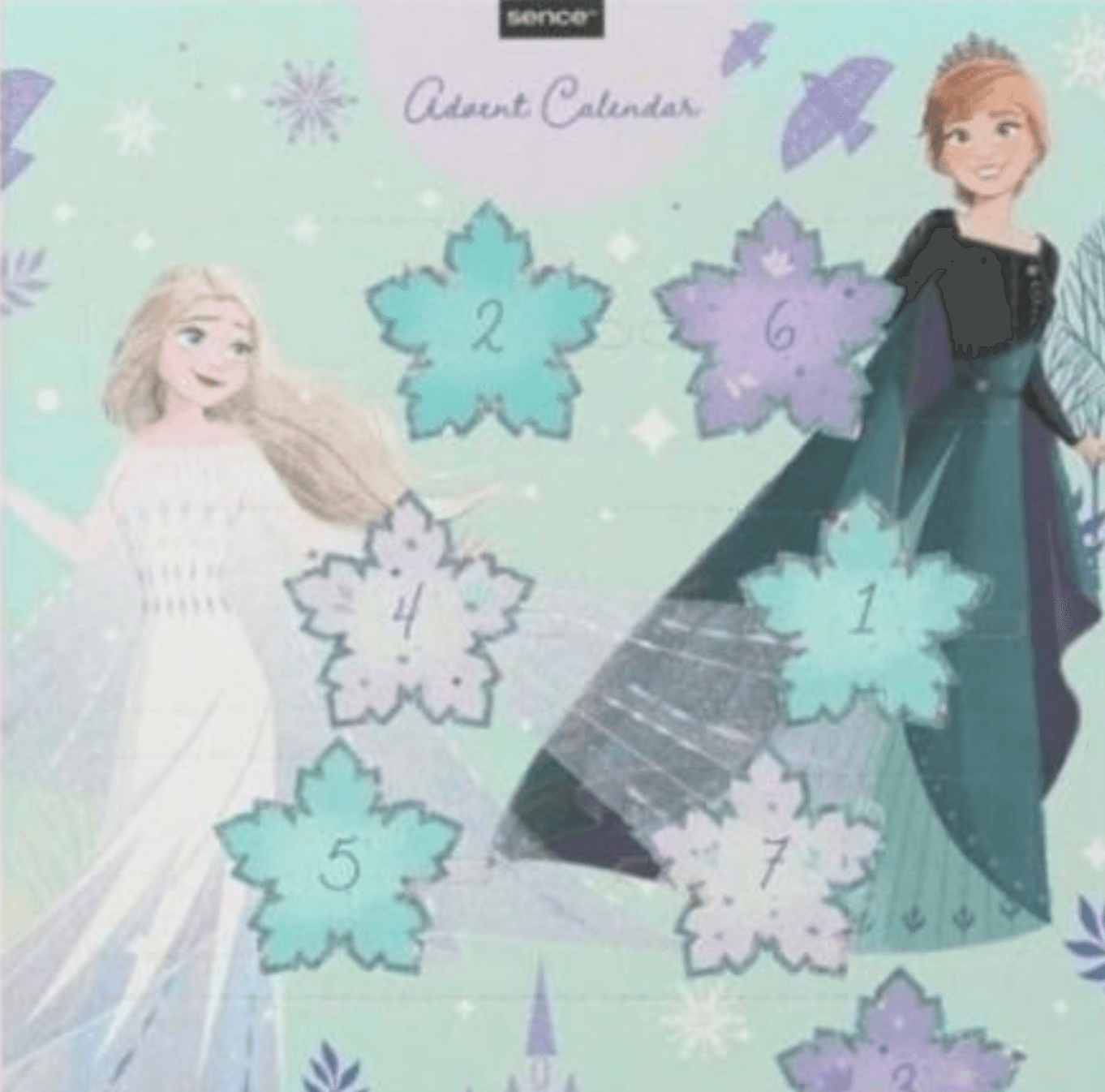 Adventski kalendar Frozen Set 1 komad