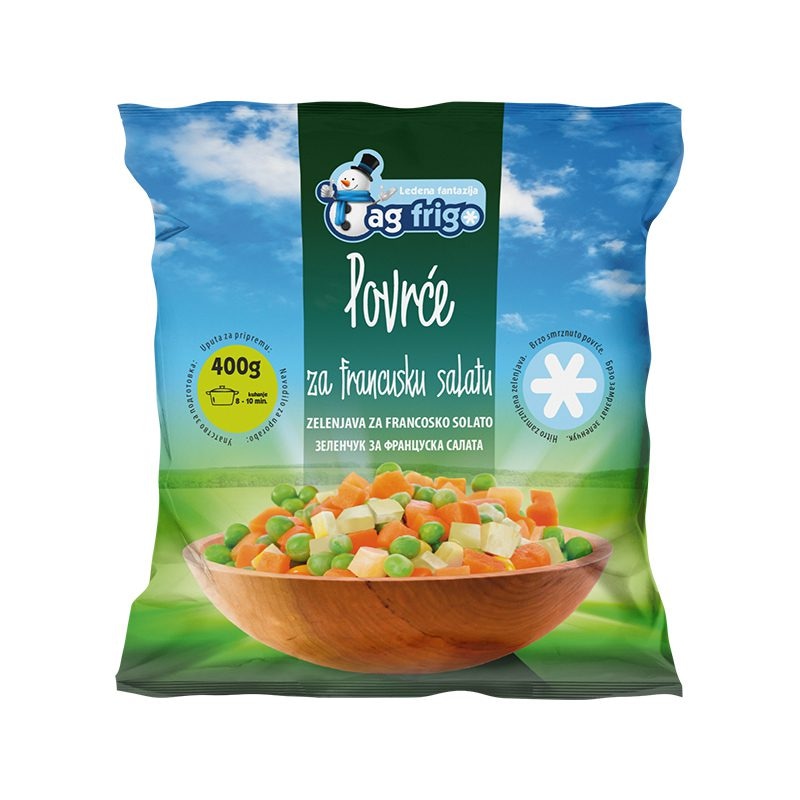 AG Frigo Povrće za francusku salatu 400 g