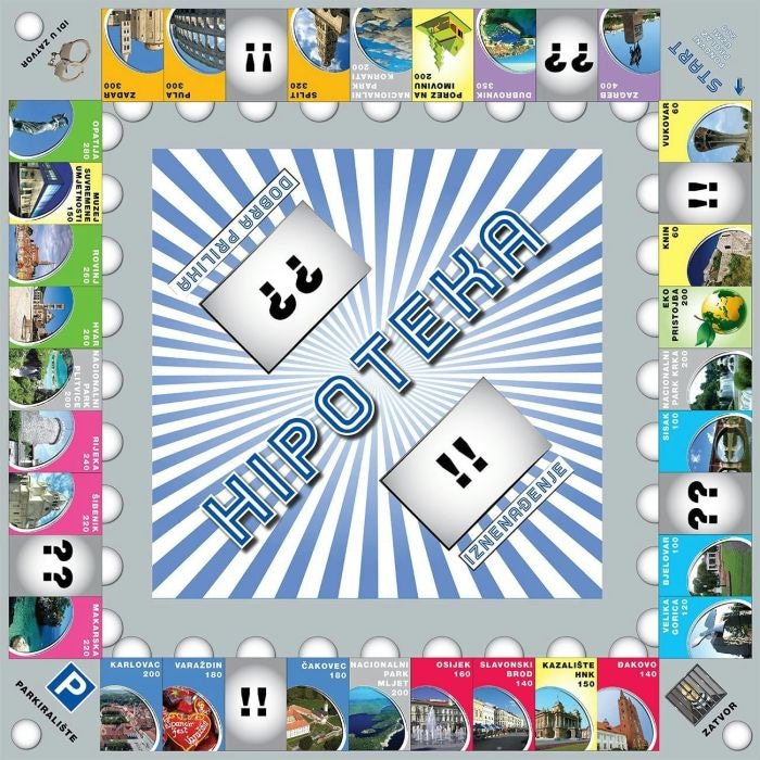 Društvena igra Hipoteka 1 kom