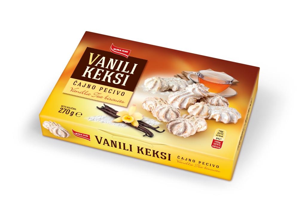 Ultra Vanili keksi 270 g