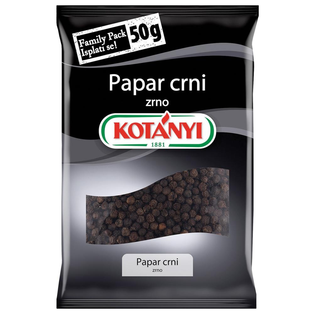 Kotanyi Papar crni 50 g - Akcija u trgovini Studenac