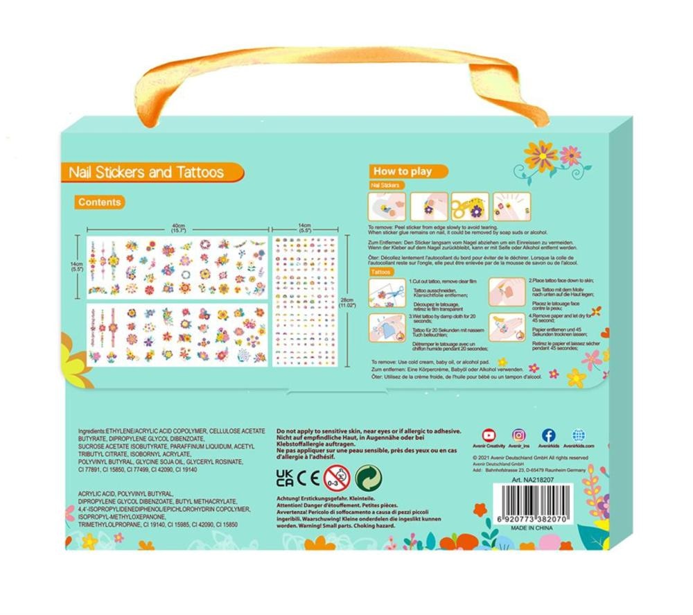 Naljepnice za nokte i tetovaže Avenir