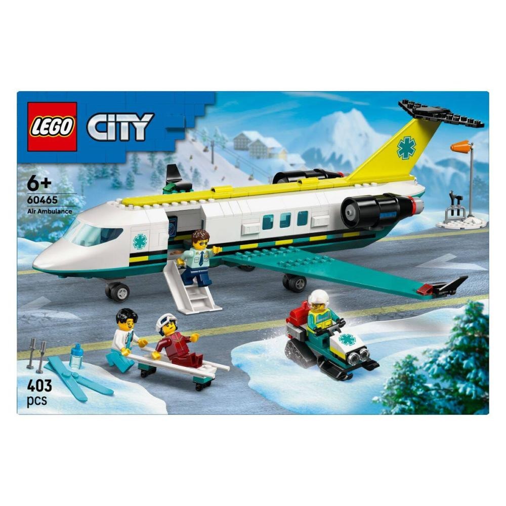 LEGO CITY Avion zračne hitne pomoći 403 kom.