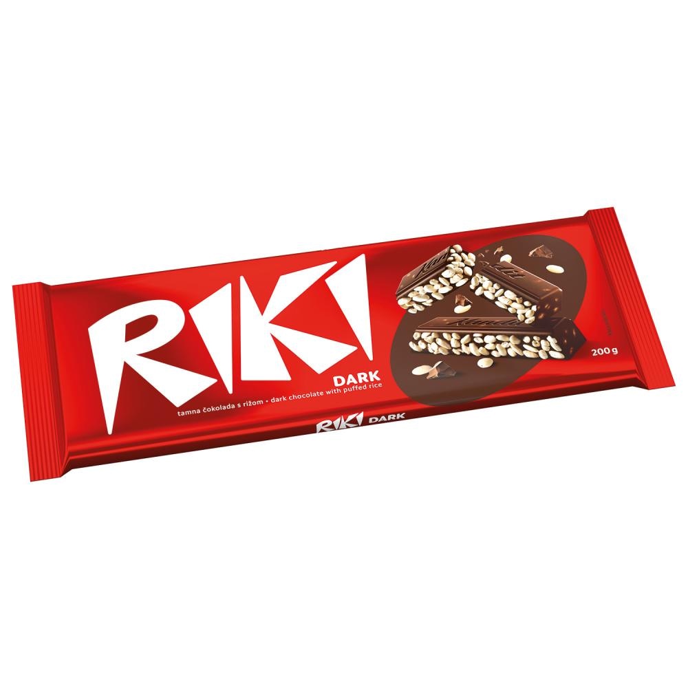 Čokolada Riki Dark 200 g