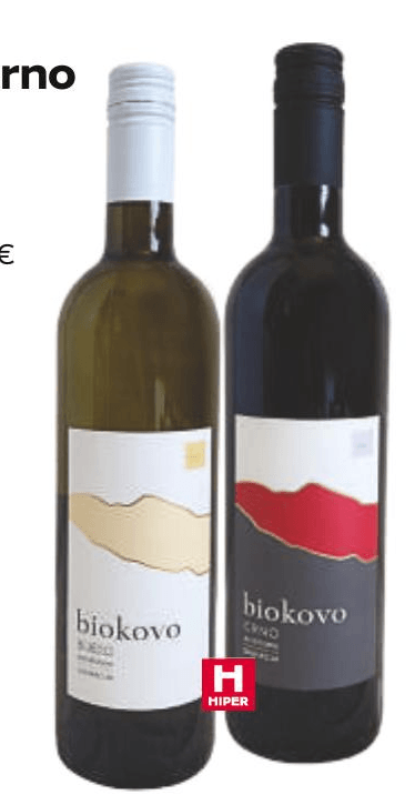 Delmati Vino crno ili bijelo 0,75 L