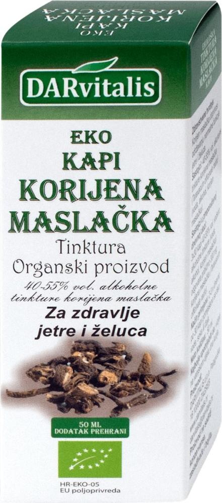 DARvitalis eko tinktura u kapima korijen maslačka 50 ml - Akcija u trgovini Dm
