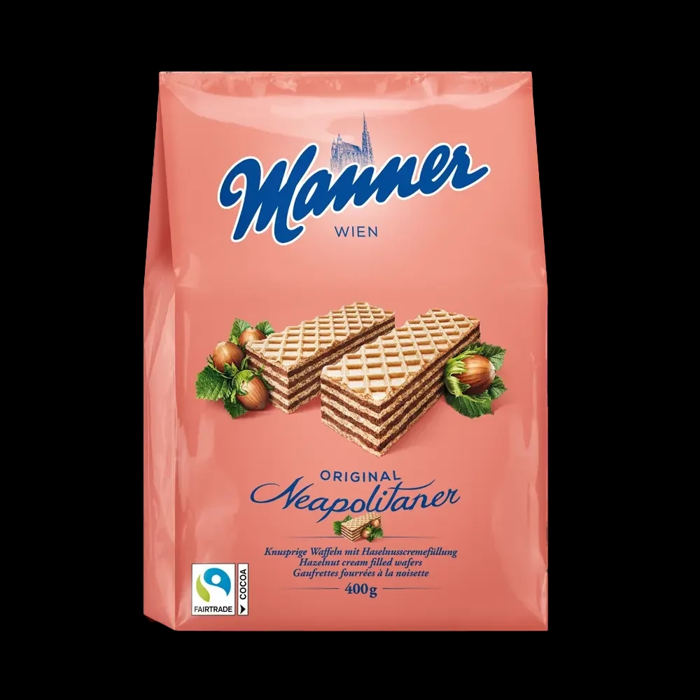 MANNER Napolitanke 400 g - Akcija u trgovini Lidl