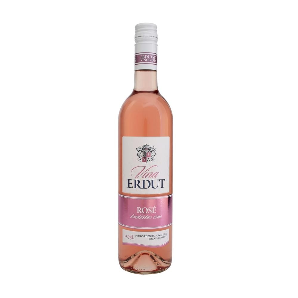 Erdutski Vinogradi Bijelo, crno ili rosé kvalitetno vino 0,75 l - Akcija u trgovini Plodine