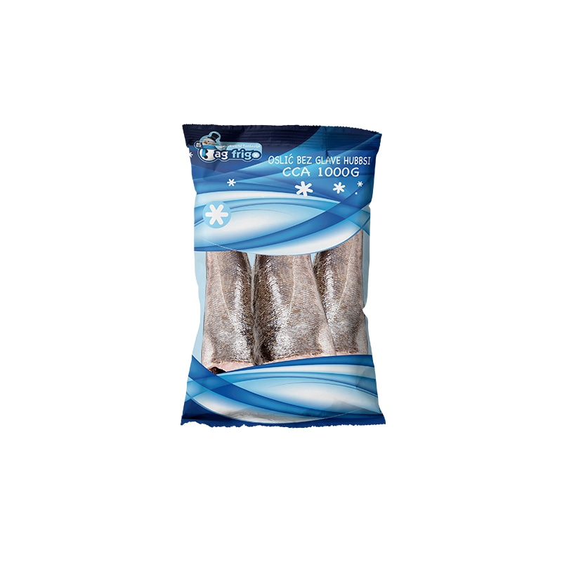 Oslić Argentinski Hubbsi bez glave cca 1 kg