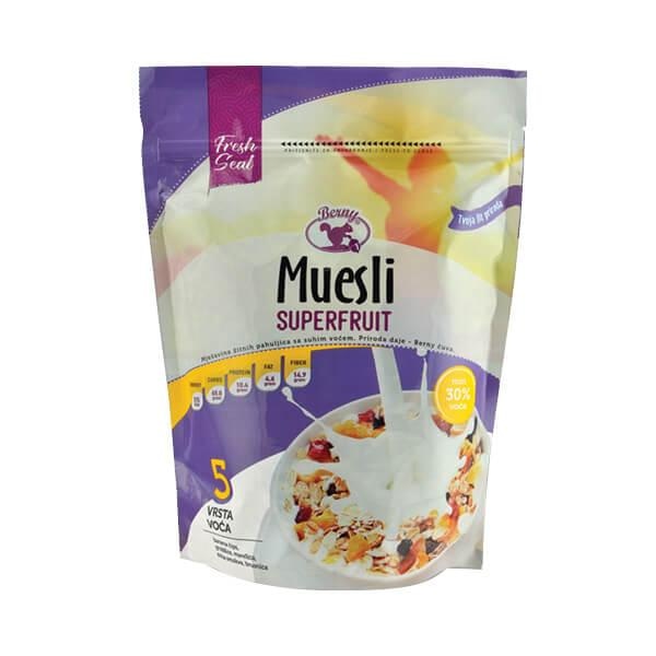 Berny Musli 5 vrsta voća 420g - Akcija u trgovini Pivac