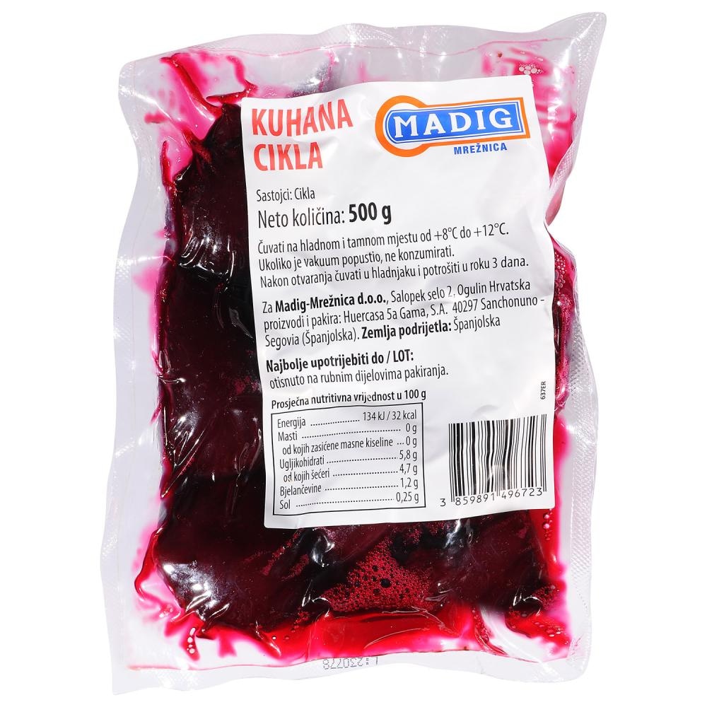 Cikla kuhana 500 g