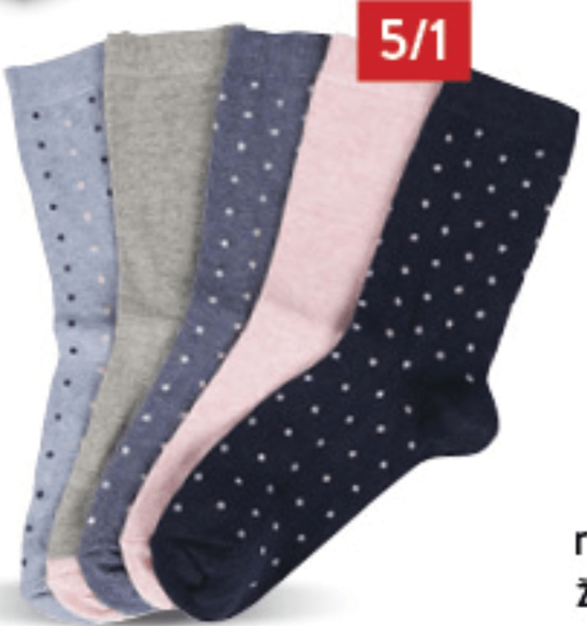 Ženske čarape 5 para
