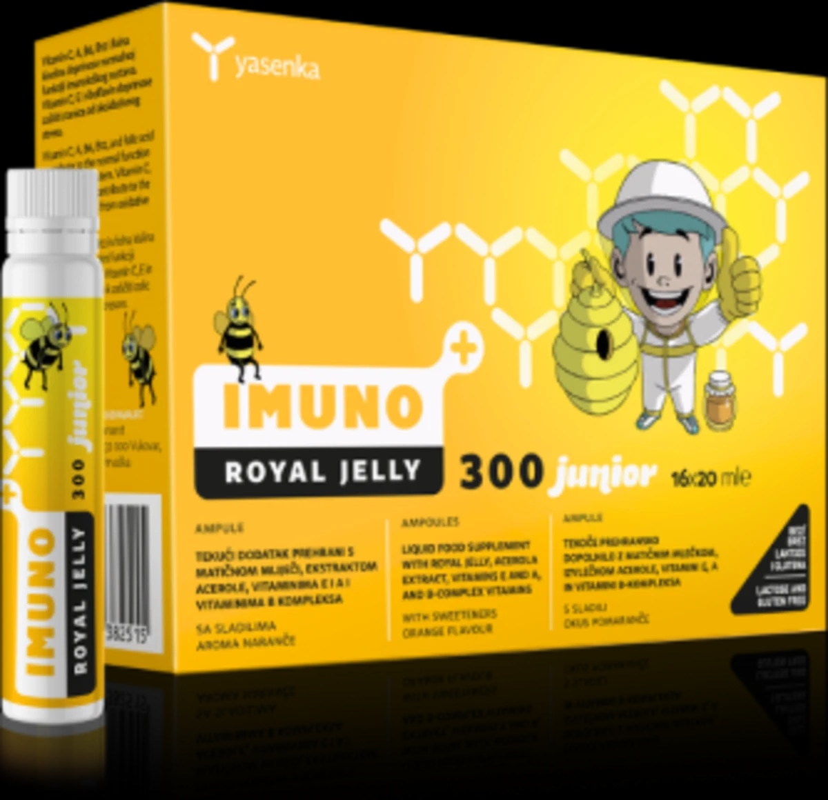 Yasenka Imuno Royal Jelly Junior ampule 16 kom. - Akcija u trgovini Dm