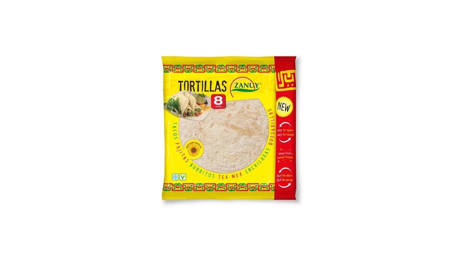 Pšenične Tortille Zanuy 320 g ili 375 g - Akcija u trgovini Spar