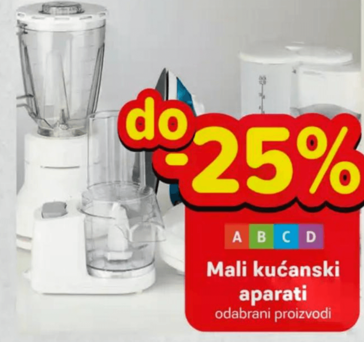 Mali kućanski aparati - Akcija u trgovini Plodine