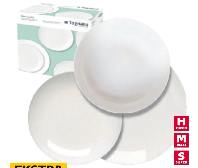 Tognana Servis za jelo 1 set, 18 kom