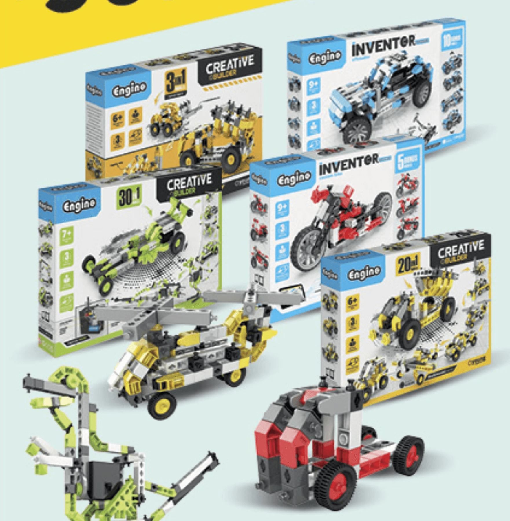 Odabrani kreativni setovi za slaganje - Akcija u trgovini Konzum