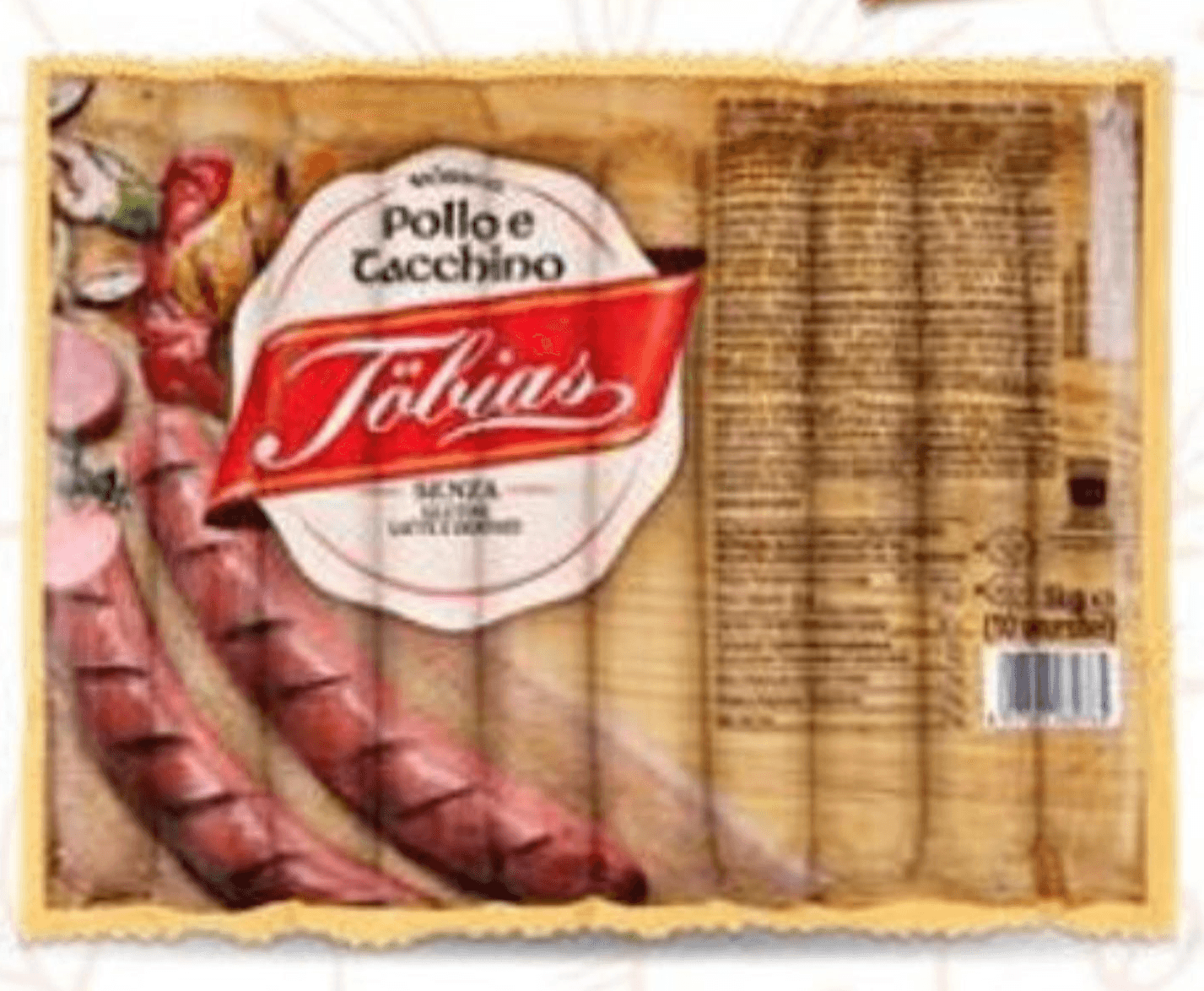 Hrenovke pileće pureće 12 kom, 1 kg