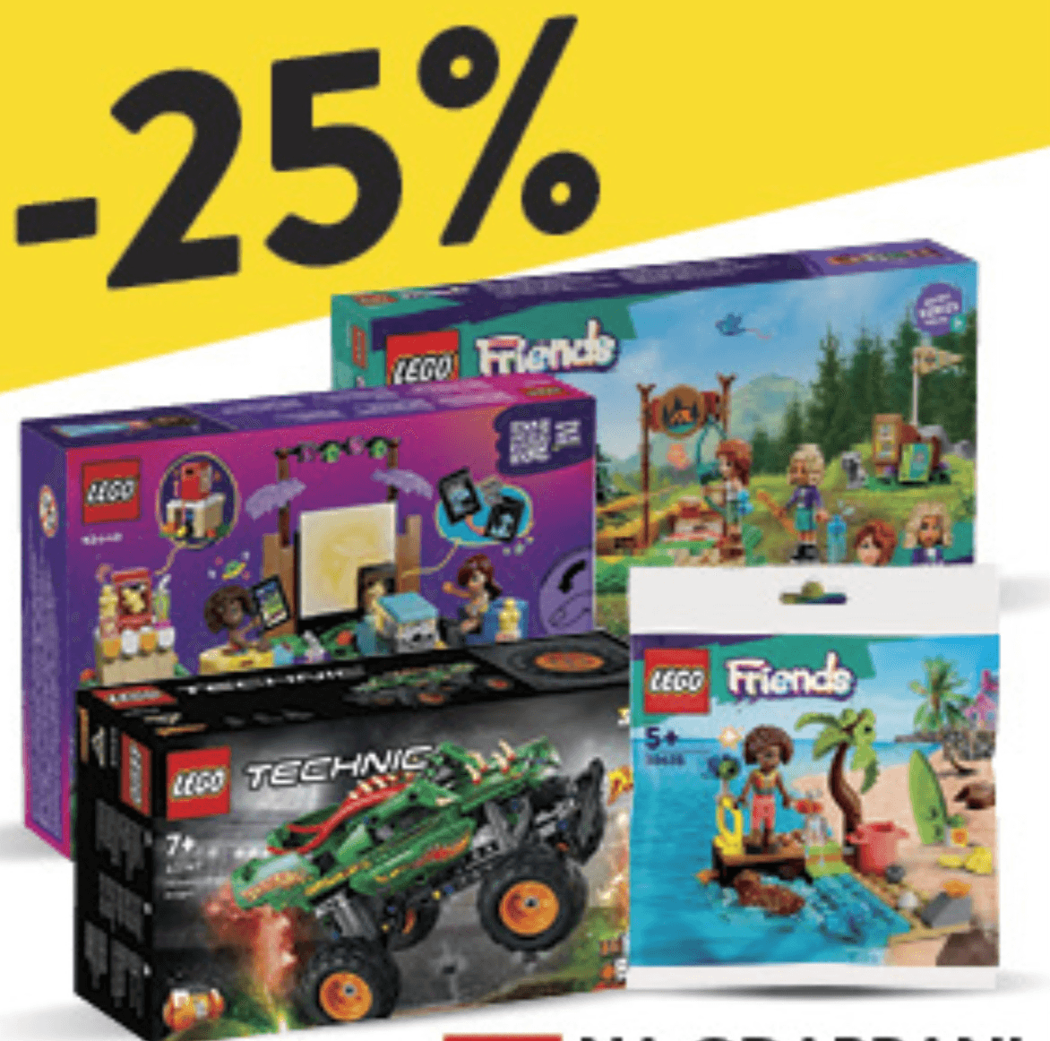 Odabrani LEGO asortiman - Akcija u trgovini Konzum