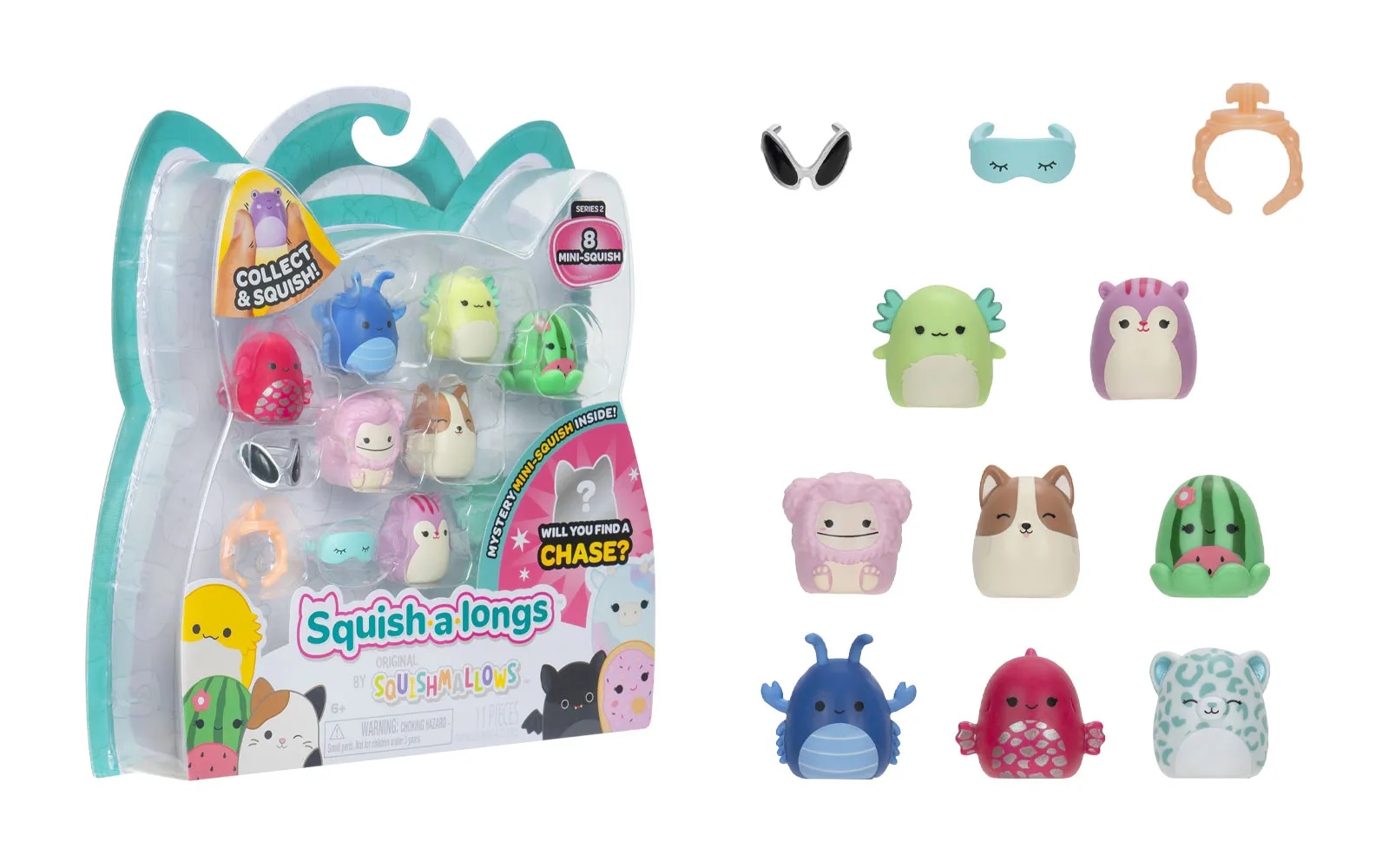 Squish-A-Longs 8 komada