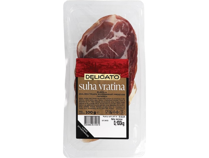 Delicato Suha vratina 100 g