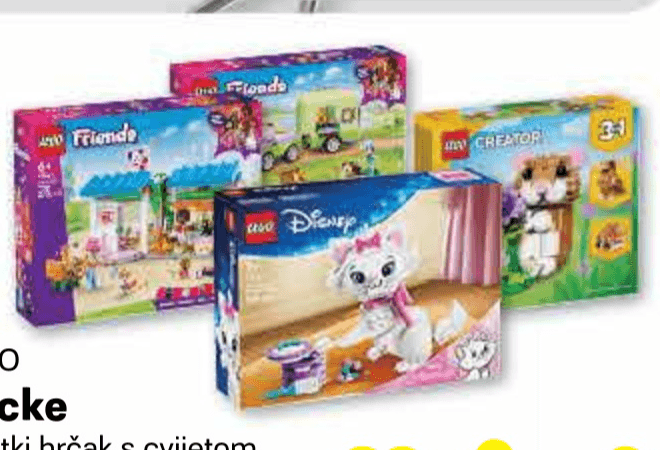 LEGO Kocke - Akcija u trgovini Plodine