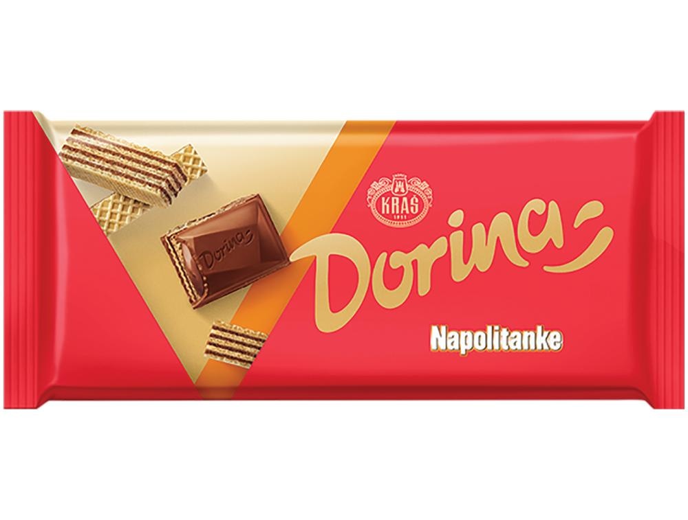 Čokolada karamela-badem Dorina 100 g
