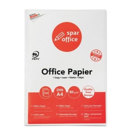 Spar Office 500 listova, A4, 80g/m²