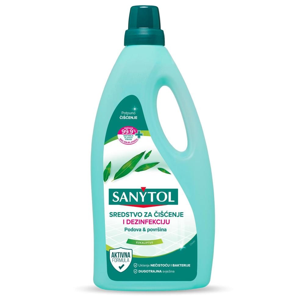 Sanytol Sredstvo za čišćenje i dezinfekciju podova i površina 1 l - Akcija u trgovini Ribola