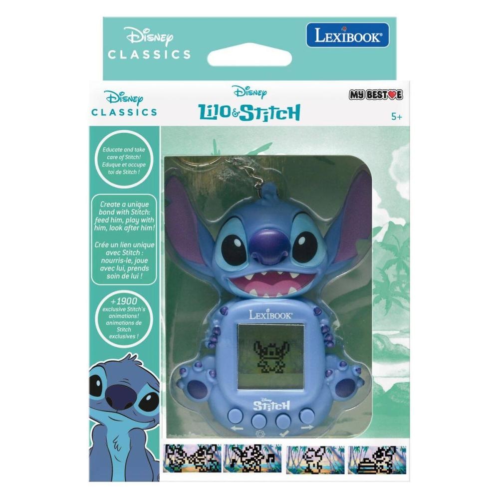 Konzola s LCD zaslonom uključujući 3 igre Disney Stitch