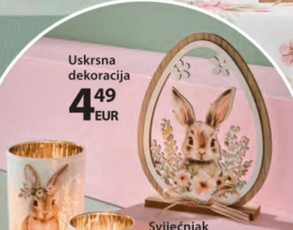 Uskrsna dekoracija - Akcija u trgovini NKD