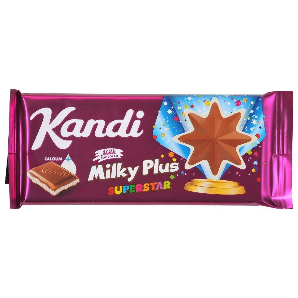Kandit Milky Plus čokolada 90g