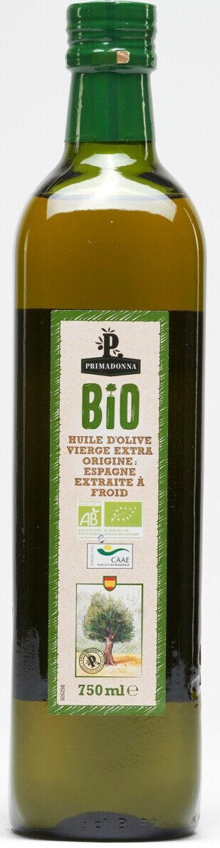 Primadonna Bio ekstra djevičansko maslinovo ulje 750 ml - Akcija u trgovini Lidl