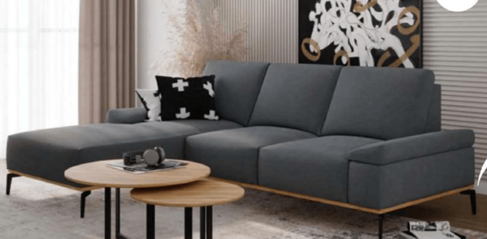 Alegra kutna garnitura 257 x 183 x 90 cm