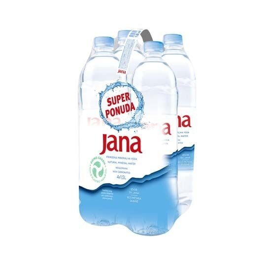 Voda negazirana Jana 4 x 1.5 l