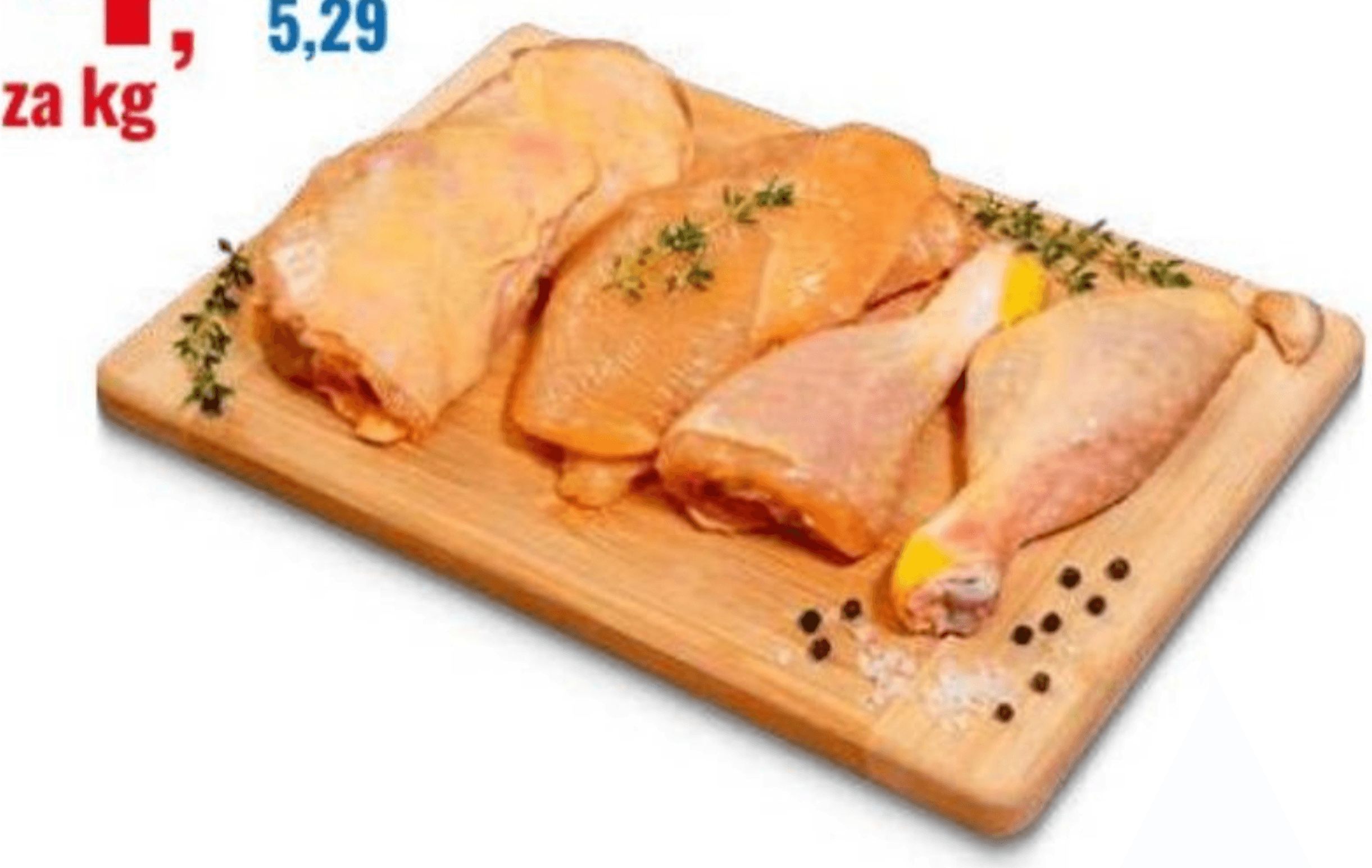 Pileći rasjek - Akcija u trgovini Eurospin