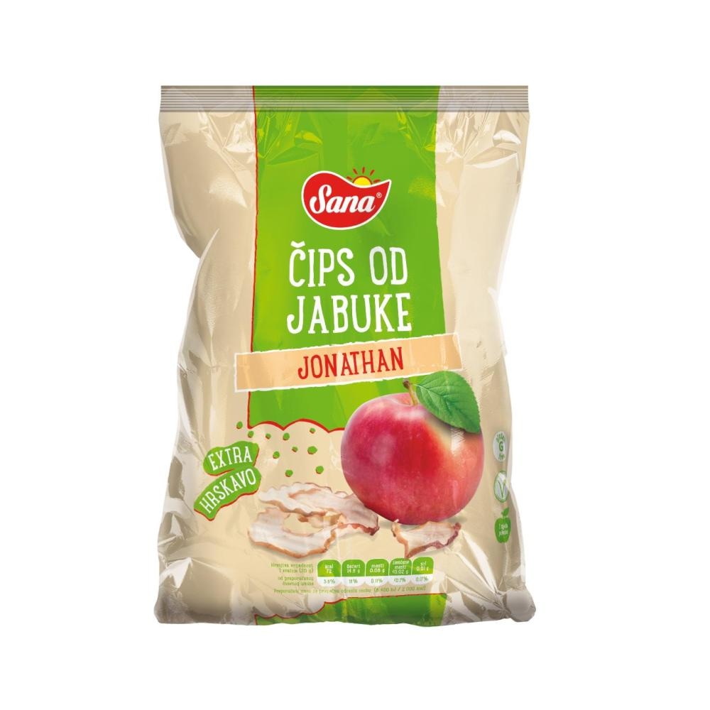 Sana Čips od jabuke 20 g - Akcija u trgovini KTC