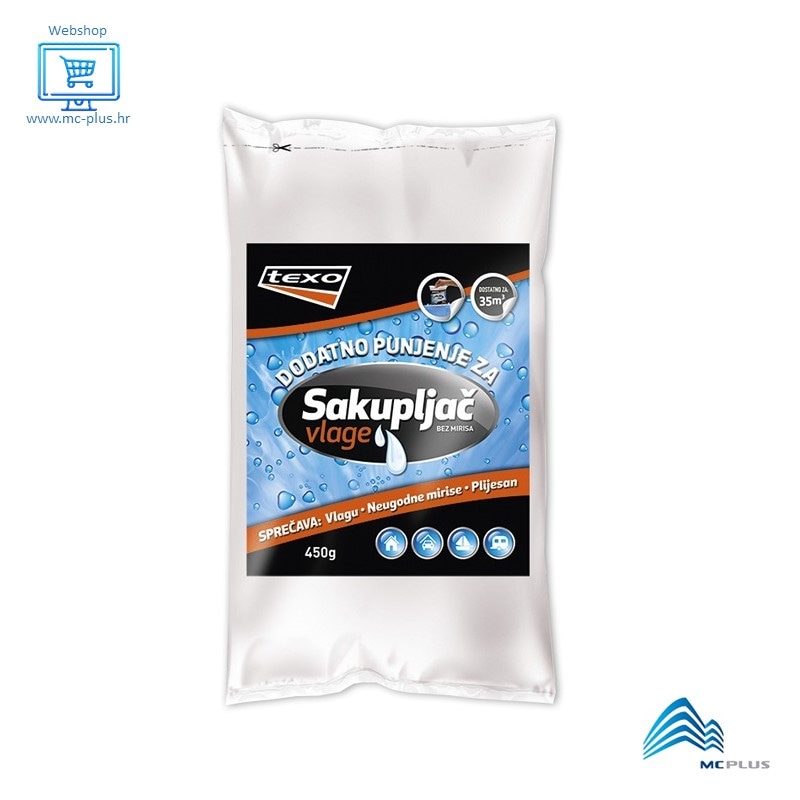 Texo Punjenje za sakupljač vlage 450 g