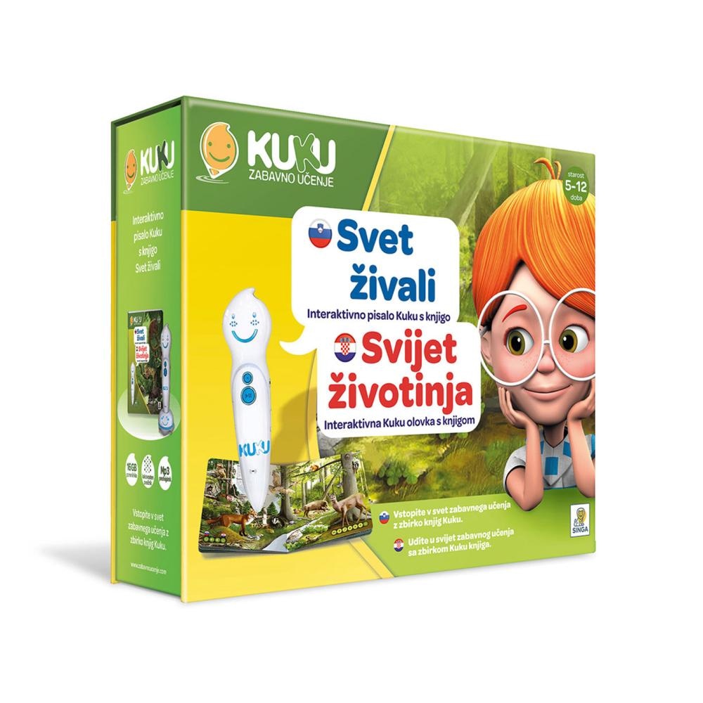Kuku interaktivna olovka s knjigom - Svijet životinja