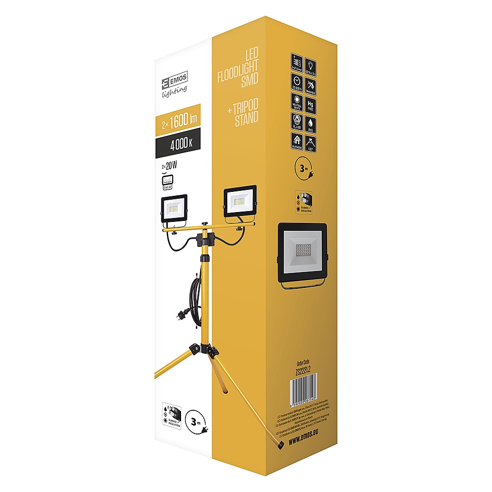 LED reflektor na stalku EMOS