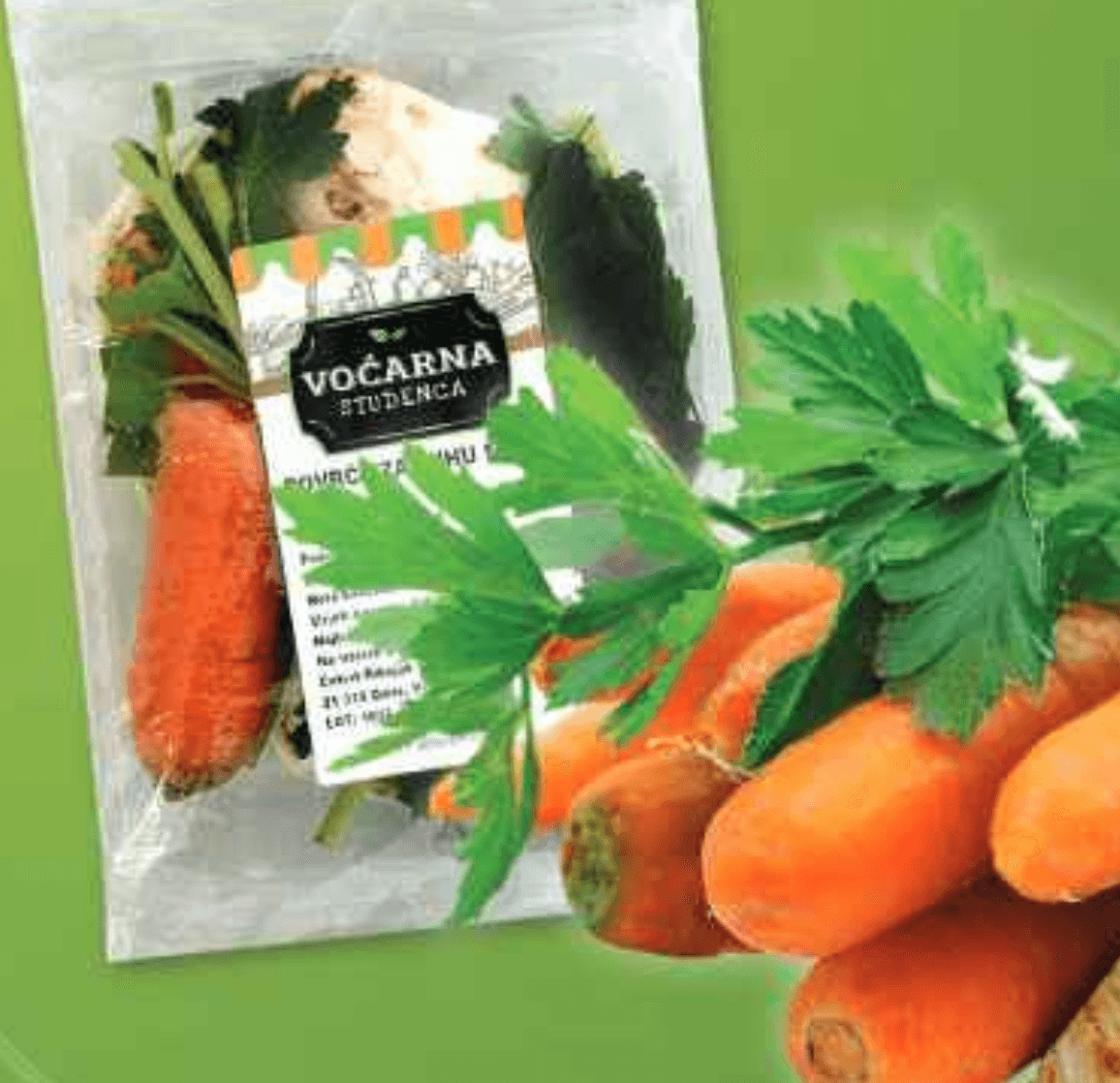 Voćarna Studenac Povrće za juhu 500 g - Akcija u trgovini Studenac