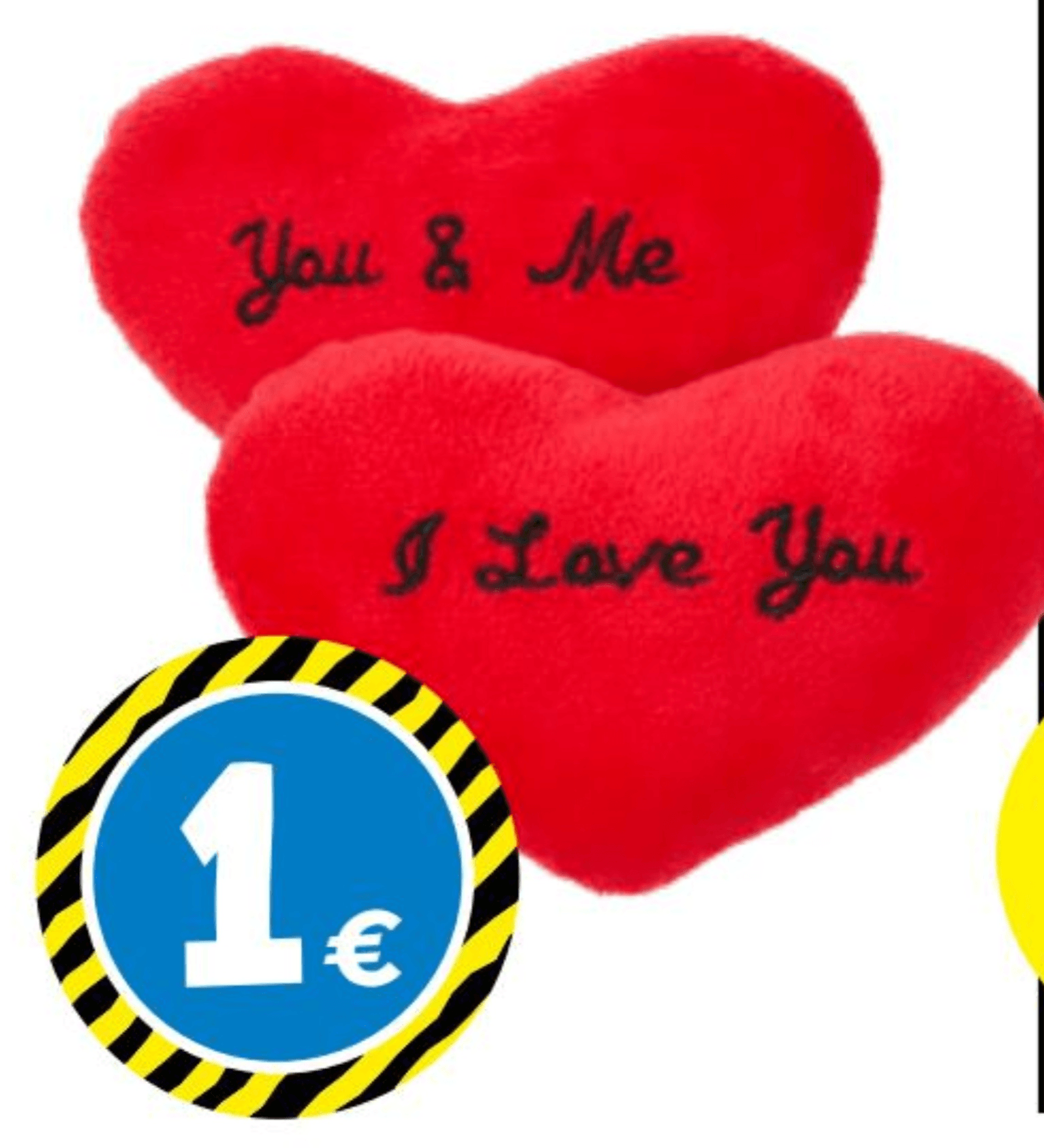 Plišano srce - Akcija u trgovini Tedi