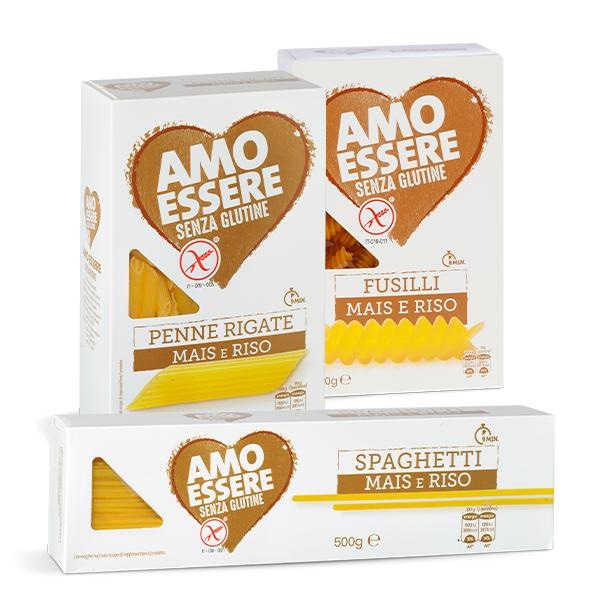 AMO ESSERE Tjestenina više vrsta 500 g - Akcija u trgovini Eurospin