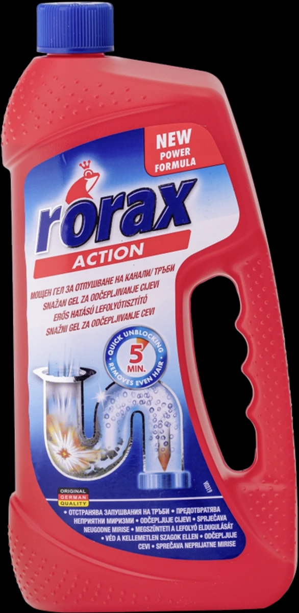 Rorax gel za odčepljivanje odvoda 1 L - Akcija u trgovini Mueller