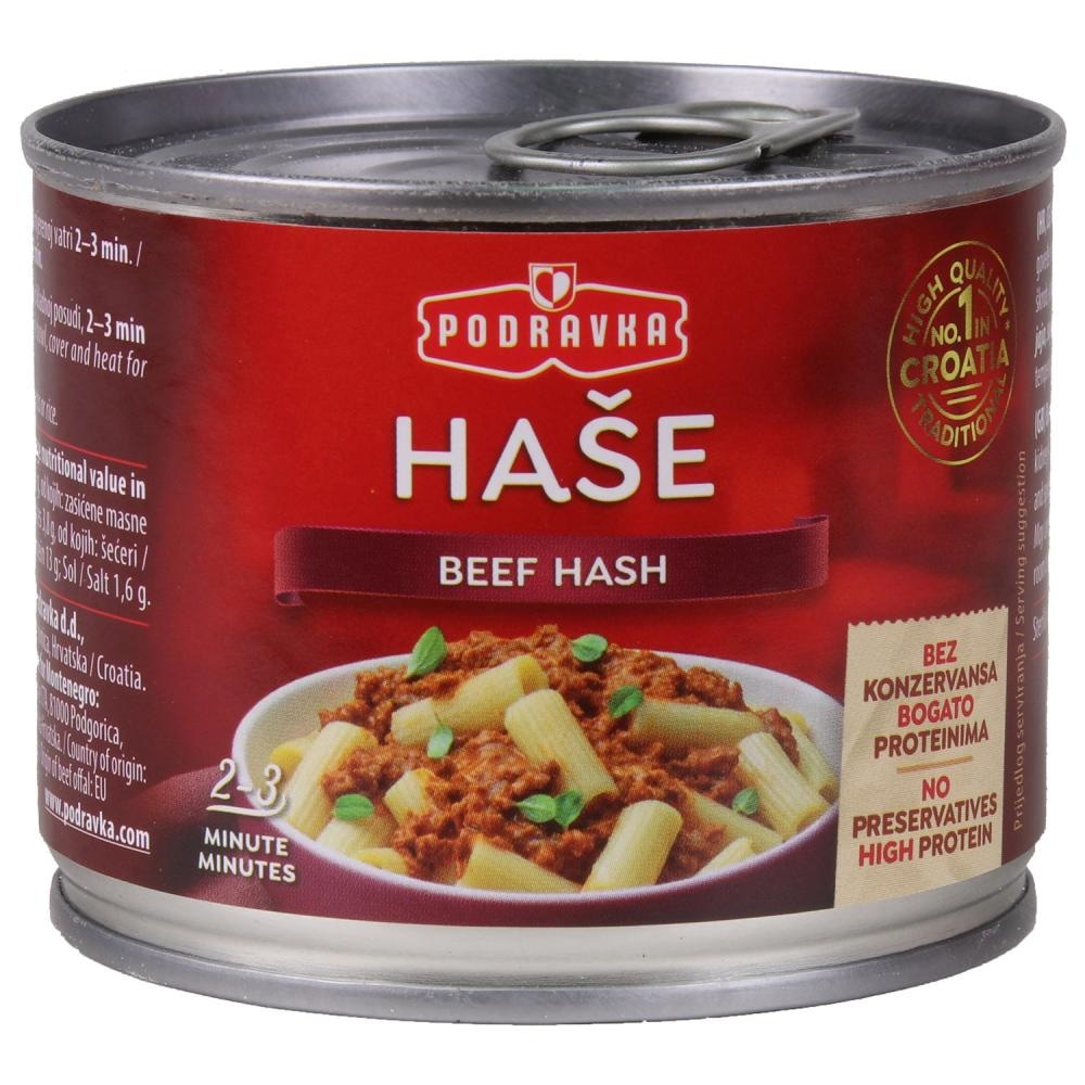 Goveđi haše ili haše od svinjetine Podravka 200 g - Akcija u trgovini KTC