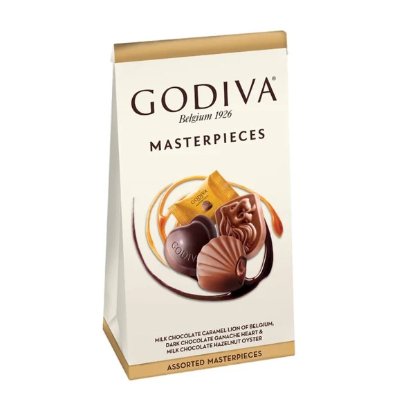 Praline Godiva od 115 g do 119 g