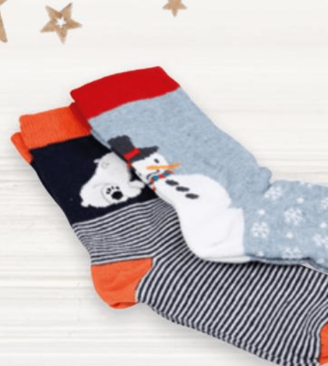 Dječje božićne čarape 1 pak