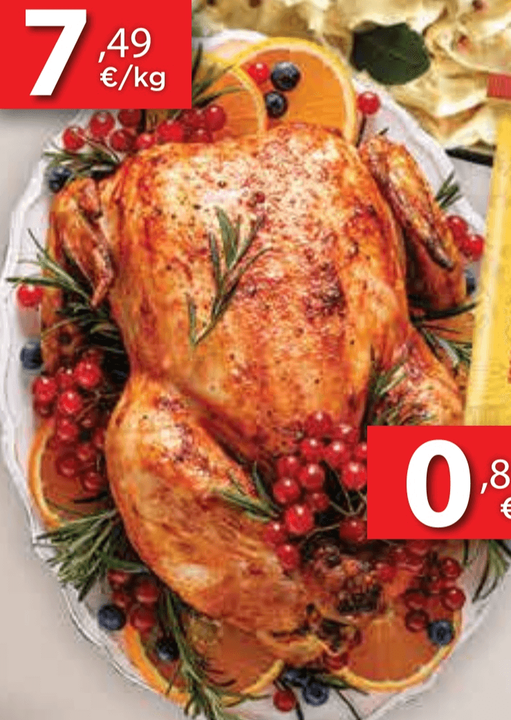 Božićna purica Vindon cca 3,3-3,8 kg