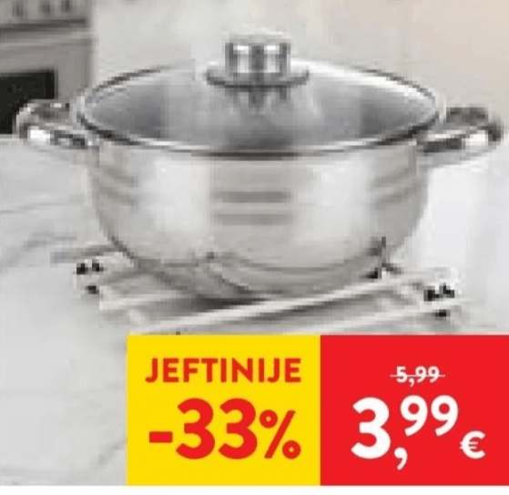 Podložak za vruće posuđe 1 kom - Akcija u trgovini Spar