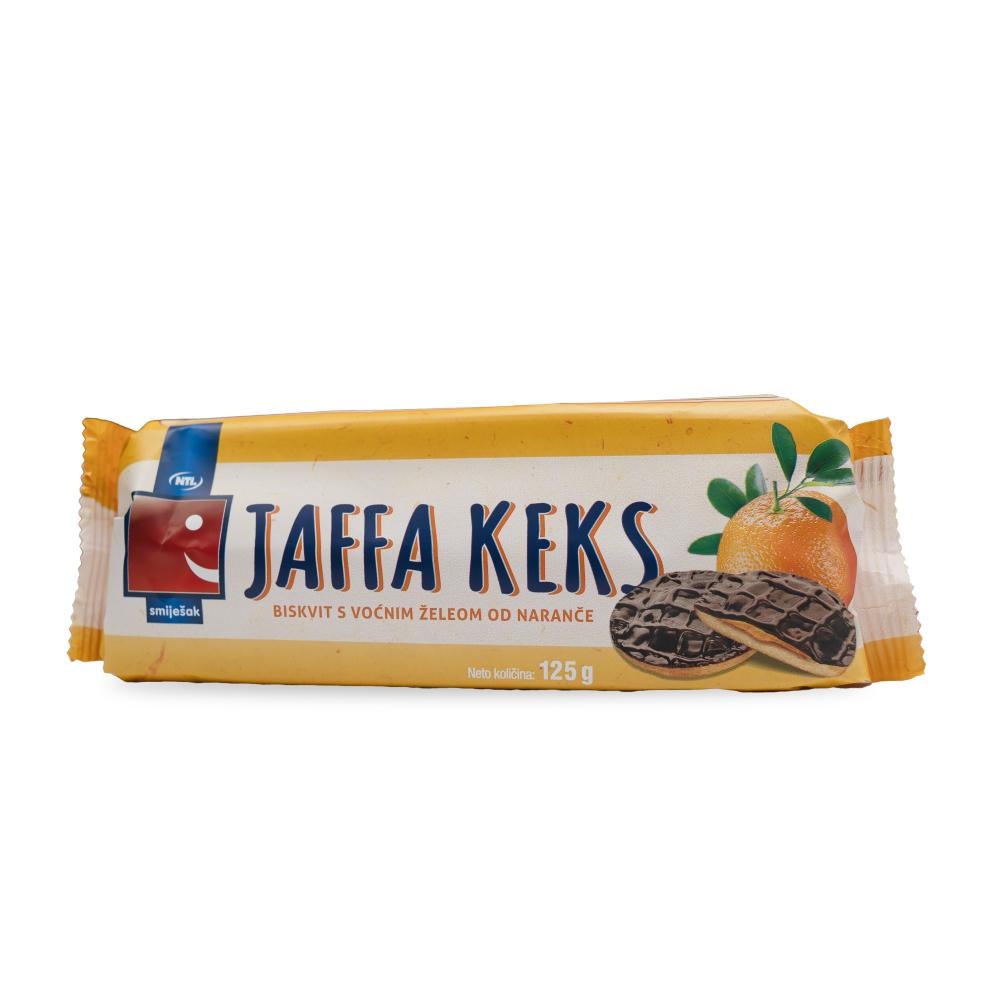 Keks Smiješak Jaffa 125 g - Akcija u trgovini Boso